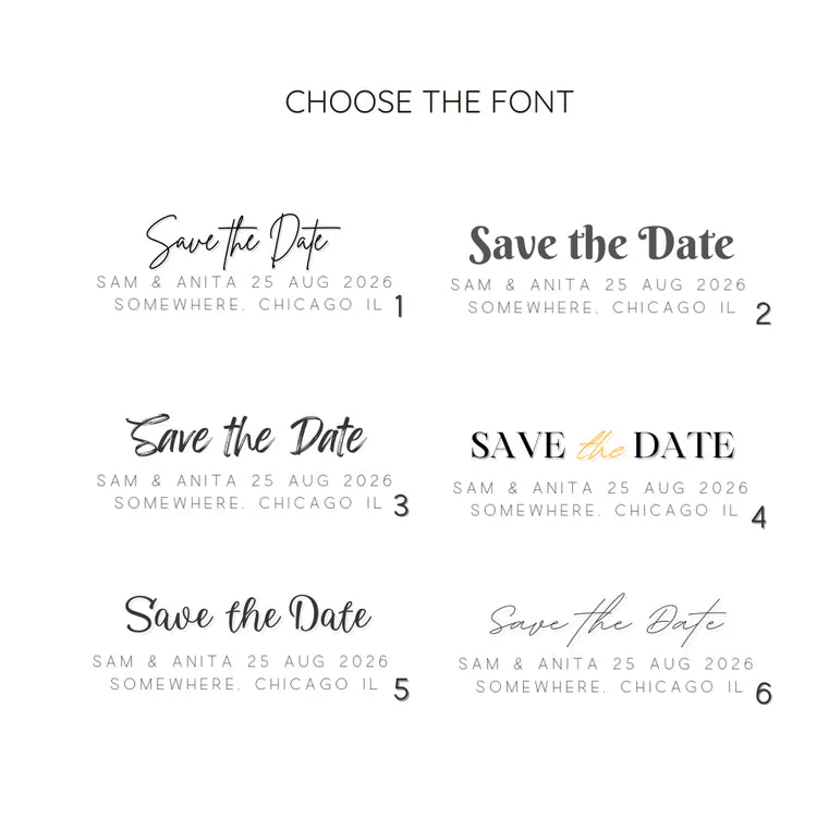 Invitations