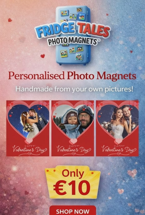 Personalised Valentine`s Magnets